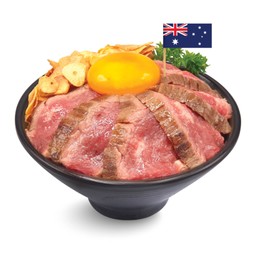 ข้าวหน้าเนื้อออสเตรเลีย แองกัส