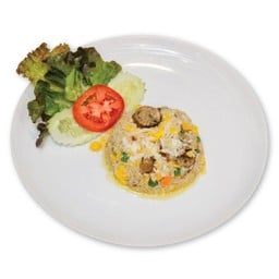 ข้าวผัดไส้อั่วไก่
