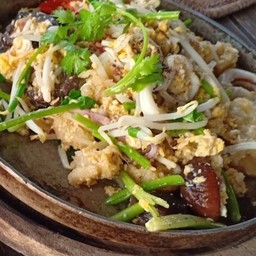 I39-กระเพาะปลาผัดแห้ง
