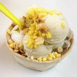 ไอศกรีมกระทิ มะพร้าวอ่อน