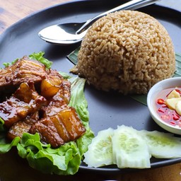 ข้าวกระปิหมูหวาน