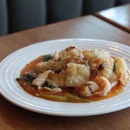 Crispy Rice Noodle In Gravy Sauce
