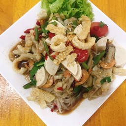 ตำเส้นเล็กตีนไก่