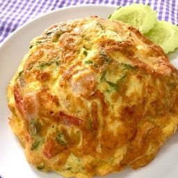 ข้าวไข่เจียวทรงเครื่อง 2ฟอง