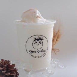 มะพร้าวปั่นนมสด CocoQueen