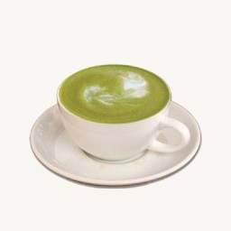 ชาเขียวนมร้อน