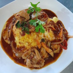 ไข่ข้นพริกเผาหมู