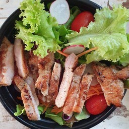 สลัดหมูสันนอก Pork Salad