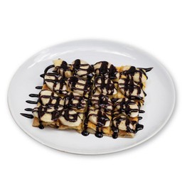 โรตีไข่กล้วยช็อกโกแลต