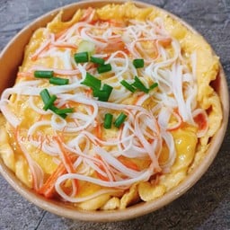 ข้าวไข่ข้นปูอัด