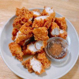 (กับข้าว) - ไก่ทอดซอสอะไร