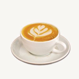 ลาเต้ร้อน