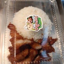 ข้าวหมูทอด