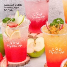 Cafe สตรอเบอร์รี่แอปเปิ้ล