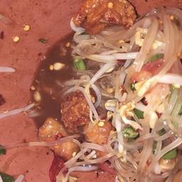 ตำเส้นเล็ก กากหมู