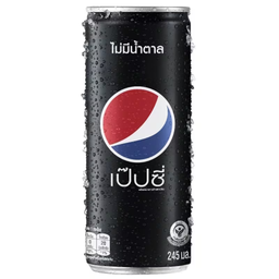 Pepsi no sugar Can 245 ML.