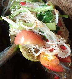 ตำเส้นเล็กปลาร้านัวร์