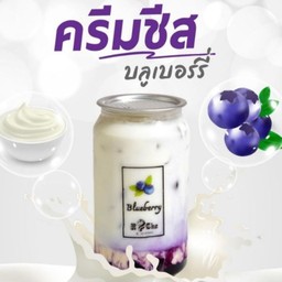 ครีมชีสนมสดบลูเบอร์รี่