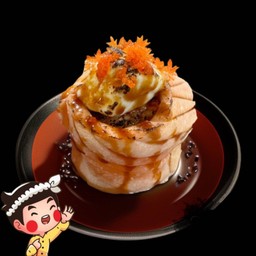 แซลมอนเบิร์นครีมชีส