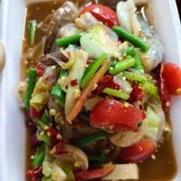 ส้มตำยุ้ยครกระเบิด ตลาดอุดมสุข ตลาดอุดมสุข