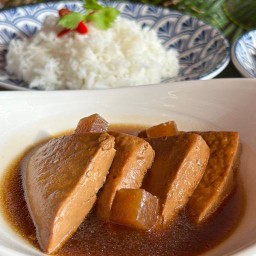 ข้าวหอมมะลิเต้าหู้ตุ๋น