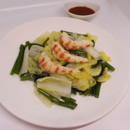 สุกี้กุ้งเจ (แห้ง,น้ำ)