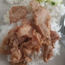 ข้าวหมูน้ำปลา