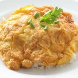 ข้าวไข่เจียวหมูสับ