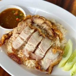 ข้าวมันหมูกรอบ