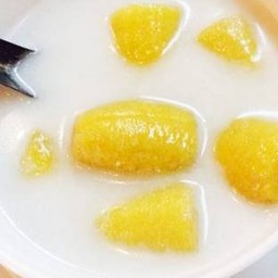กล้วยไข่บวชชี (เจ)