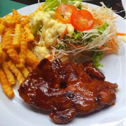สเต็กหมูบาบีคิว