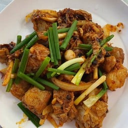 ขาหมู ผัดหม่าล่า เป็นกับข้าว