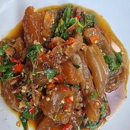 กระเพราะเอ็นแก้ว(กับข้าว)