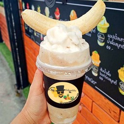 น้ำผึ้ง+กล้วย ปั่น