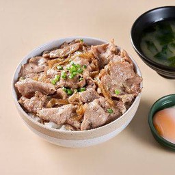 ข้าวหน้าหมูซีอิ๊วไข่ออนเซ็น