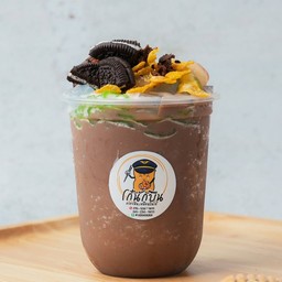 น้ำเต้าหู้โกโก้ปั่น Frappe cocoa soymilk