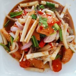 ส้มตำเด็กวัดบ้านบึง บ้านบึง
