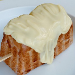 ปังก้อนปิ้ง - เนย - นมฮอกไกโด