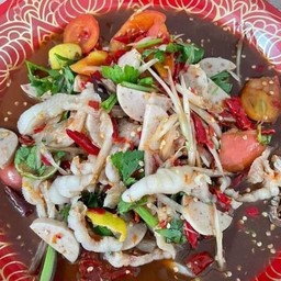 ตำเล็บมือนาง หมูยอ