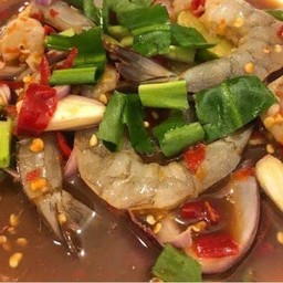 ยำกุ้งสด