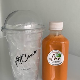 ชาเย็นหอมๆ แยกน้ำแข็งตามภาพ