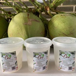 น้ำมะพร้าวพร้อมเนื้อนุ่มๆ 3 กระปุก