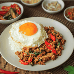 ข้าวกะเพราหมูสับ