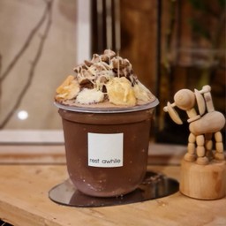 ปังเย็นโกโก้ (ฟรี!! ท็อปปิ้ง)