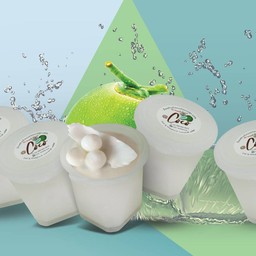 pudding ไข่มุก สูตรพิเศษ หวานน้อย  3 กระปุก