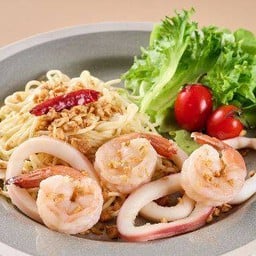 สปาเก็ตตี้ รวมมิตรกระเทียม