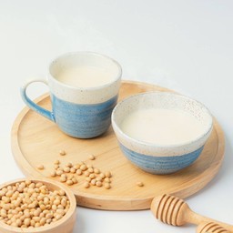 น้ำเต้าหู้ร้อน Soy milk boil