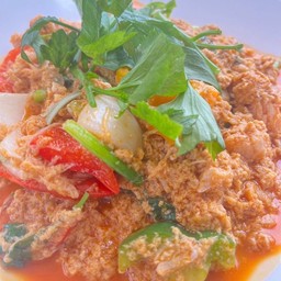 C12-เนื้อปูผัดผงกะหรี่