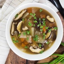 ซุปเห็ดหอม ( เจ )