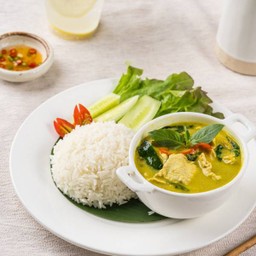 ข้าวแกงเขียวไก่